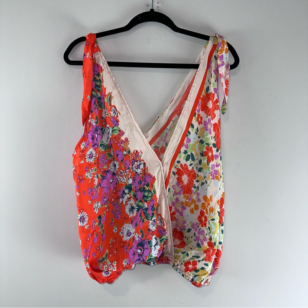 Free People Tied to You Tank in Fiesta Combo Women Size L